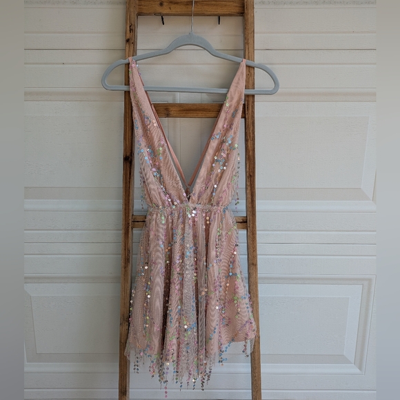 Hello Molly Try Your Luck Sequin Dress - Picture 2 of 6